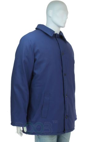 Куртка 3003 на ватині Механік т.синя 100%хб (10008)