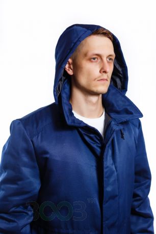Куртка 3003 ватяна Механік темно-синя 44-46/3-4 (04001)