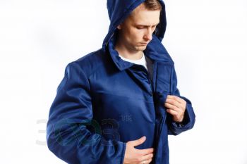 Куртка 3003 ватяна Механік темно-синя 44-46/3-4 (04001)