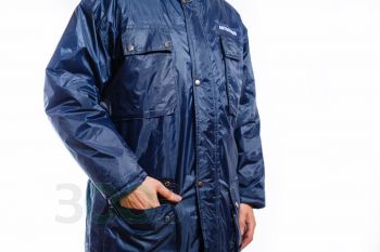 Куртка SYBERIA G REIS с капюшоном темно-синя (04005)