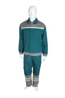 Костюм робочий 3003 Стандарт BRC зелений (куртка+штани) (Ц01007)