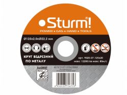 Круг відрізний по металу Sturm 9020-07-125x20