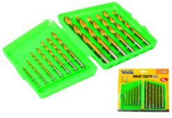 Набор сверл для металла MASTERTOOL 13 шт HSS 1,5 - 6,5 мм plastic box ТИТАН 11-1305