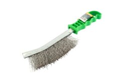 Щетка зачистная ручная MASTERTOOL рифленая пластиковая ручка 14-5523