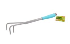 Культиватор садовый MASTERTOOL 370х70 мм с пластиковой ручкой 14-6182