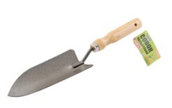 Совок садовый MASTERTOOL 300х85 мм с деревянной ручкой 14-6187