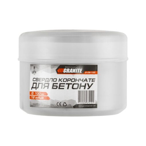 Сверло корончатое для бетона GRANITE 100 мм 12 зубцов 2-08-100 — изображение 2