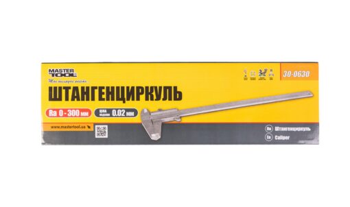 Штангенциркуль MASTERTOOL 0-300 мм точность 0.02 мм кейс 30-0630 — изображение 4
