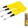 Отвертки прецизионные MASTERTOOL набор 4 шт T5/T6/PH00/Spanner 40-0190