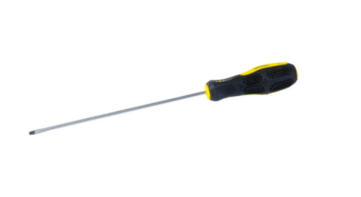 Отвёртка шлицевая MASTERTOOL SL3х150 мм ручка с TPR покрытием 48-5313
