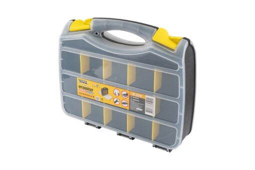 Органайзер двухсторонний MASTERTOOL с ручкой 12.5" 310х260х80 мм 30 секций 79-3129 — изображение 2