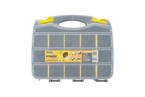 Органайзер двухсторонний MASTERTOOL с ручкой 12.5" 310х260х80 мм 30 секций 79-3129