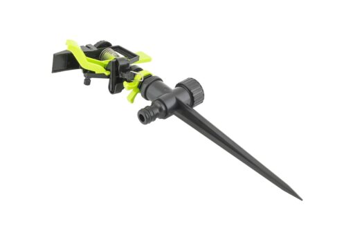 Ороситель для полива MASTERTOOL импульсный ½" 3 режима 20 м на ножке 5.3-13.5 л/мин 92-9323 — изображение 2