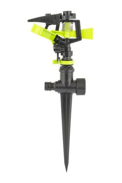 Ороситель для полива MASTERTOOL импульсный ½" 3 режима 20 м на ножке 5.3-13.5 л/мин 92-9323