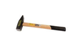 Молоток слесарный MASTERTOOL 800 г HRC 56 рукоятка из дерева с полимерной защитой 350 мм 02-0208