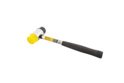 Молоток жестянщика MASTERTOOL 35 мм резина/пластик металлическая рукоятка 02-0330