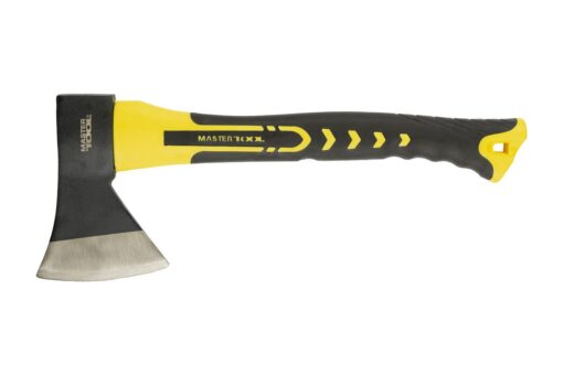 Топор MASTERTOOL 600 г HRC 50 рукоятка фиберглассовая 390 мм 05-0201 — изображение 2