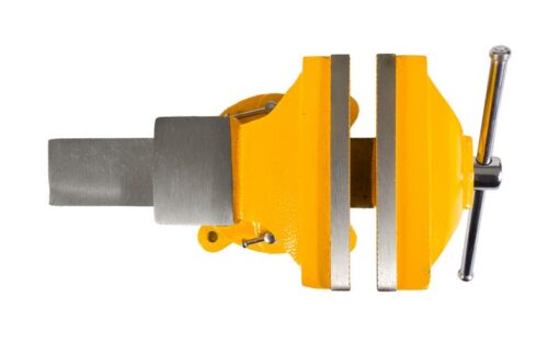 Тиски слесарные настольные поворотные MASTERTOOL 150 мм с наковальней 07-0215 — изображение 2