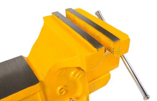 Тиски слесарные настольные поворотные MASTERTOOL 150 мм с наковальней 07-0215 — изображение 3