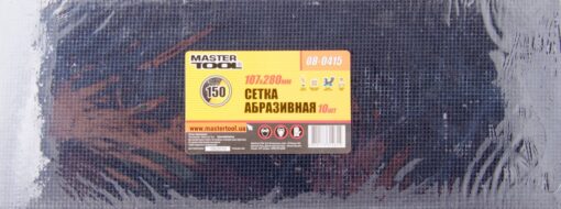 Сетка абразивная MASTERTOOL зерно 150 107х280 мм 10 шт 08-0415