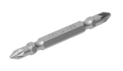 Насадка отверточная двухсторонняя GRANITE PZ1/PZ2 65 мм 1/4" S2 набор 10 шт 10-91-651