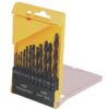 Набор сверл для металла MASTERTOOL 13 шт HSS 2 - 8 мм plastic box BLACK 11-0213