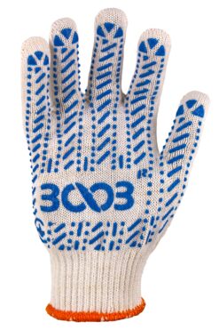 Рукавички 3003 з ПВХ крапкою 10кл.,COMFORT (24022)