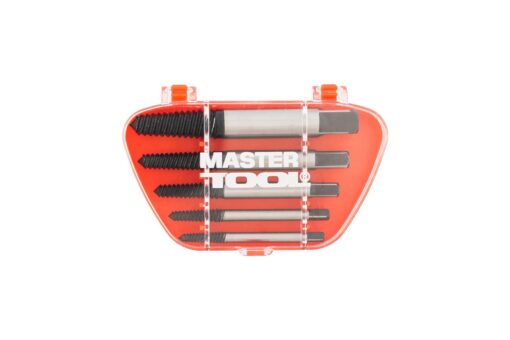 Экстракторы для выкручивания поврежденных винтов MASTERTOOL М3-М18 набор 5 шт 14-1405 — изображение 4