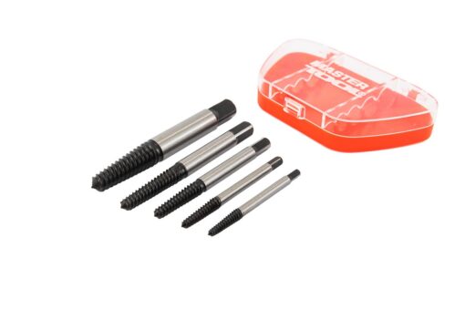 Экстракторы для выкручивания поврежденных винтов MASTERTOOL М3-М18 набор 5 шт 14-1405 — изображение 6