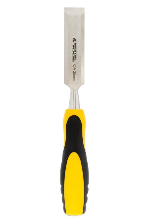 Стамеска ударная MASTERTOOL CrV 25 мм с двухкомпонентной ручкой 14-1525 — изображение 3