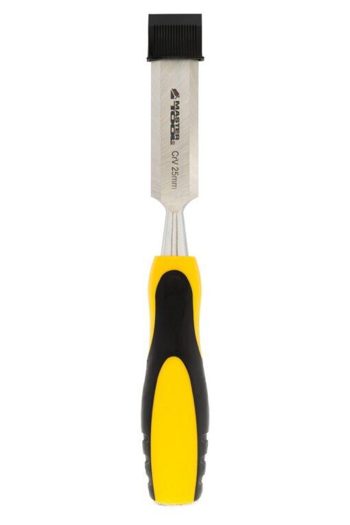 Стамеска ударная MASTERTOOL CrV 25 мм с двухкомпонентной ручкой 14-1525 — изображение 5