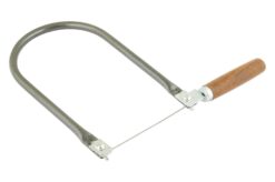 Лобзик ручной MASTERTOOL с деревянной рукояткой рамка круглого сечения 14-2202