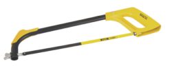 Ножовка по металлу MASTERTOOL 250-300 мм с металлической ручкой эргономичная накладка flex полотно 12.5 мм 24TPI 14-2226