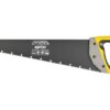 Ножовка столярная MASTERTOOL BLACK ALLIGATOR 450 мм 9TPI MAX CUT закаленный зуб 3-D заточка тефлоновое покрытие 14-2445