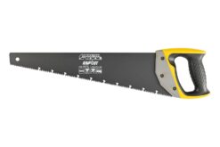 Ножовка столярная MASTERTOOL BLACK ALLIGATOR 450 мм 9TPI MAX CUT закаленный зуб 3-D заточка тефлоновое покрытие 14-2445