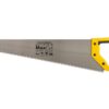 Ножовка столярная MASTERTOOL 4TPI MAX CUT 450 мм закаленный зуб 2-D заточка полированная 14-2645