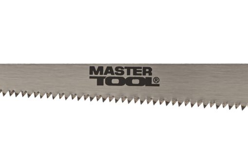 Ножовка выкружная MASTERTOOL 8TPI MAX CUT 300 мм закаленный зуб 3-D заточка полированная 14-2723 — изображение 2
