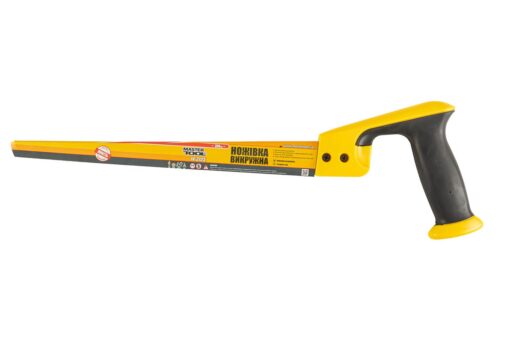 Ножовка выкружная MASTERTOOL 8TPI MAX CUT 300 мм закаленный зуб 3-D заточка полированная 14-2723 — изображение 3
