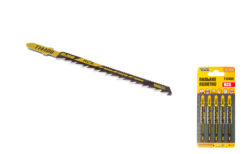 Полотно пильное для лобзика MASTERTOOL T144DB 5 шт дерево/пластик быстрый прямой рез/реверс 6TPI/100 мм 14-2818