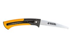 Ножовка садовая выдвижная MASTERTOOL 160 мм 7TPI закаленный зуб 3-D заточка 14-6011