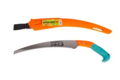 Ножовка садовая MASTERTOOL 300 мм 6TPI закаленный зуб 3-D заточка с чехлом 14-6016
