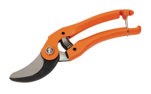 Секатор садовый MASTERTOOL 225 мм с металлическими ручками лезвие Mn65 14-6109