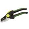 Секатор садовый MASTERTOOL с наковальней 200 мм с ручками ABS-пластик с покрытием TPR лезвие тефлоновое Mn65 14-6124