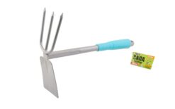 Тяпка садовая MASTERTOOL "Нептун" 300х190х70 мм с пластиковой ручкой 14-6181