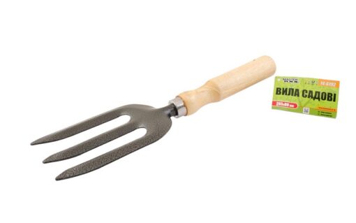 Вилы садовые MASTERTOOL 265х80 мм с деревянной ручкой 14-6192