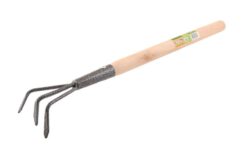 Культиватор садовый MASTERTOOL 450х85 мм с удлиненной деревянной ручкой 14-6195