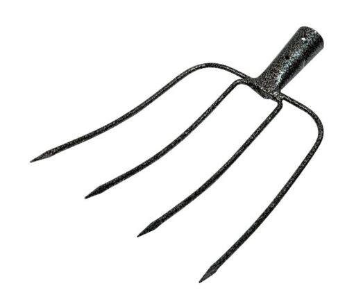 Вилы хозяйственные MASTERTOOL 4 зуба 210х300 мм молотковая покраска 14-6235