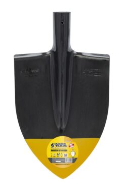 Лопата штыковая MASTERTOOL 220х300х390 мм черно-желтая покраска 14-6254