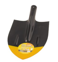 Лопата штыковая MASTERTOOL 210х290х405 мм черно-желтая покраска 14-6255