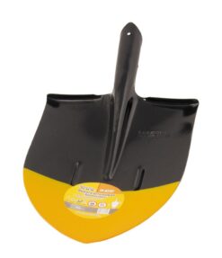 Лопата штыковая MASTERTOOL "Американка" 240х290х425 мм черно-желтая покраска 14-6257